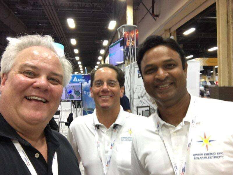 Charlie and Sam bring good will to Solar Power International 2017 in Las Vegas.