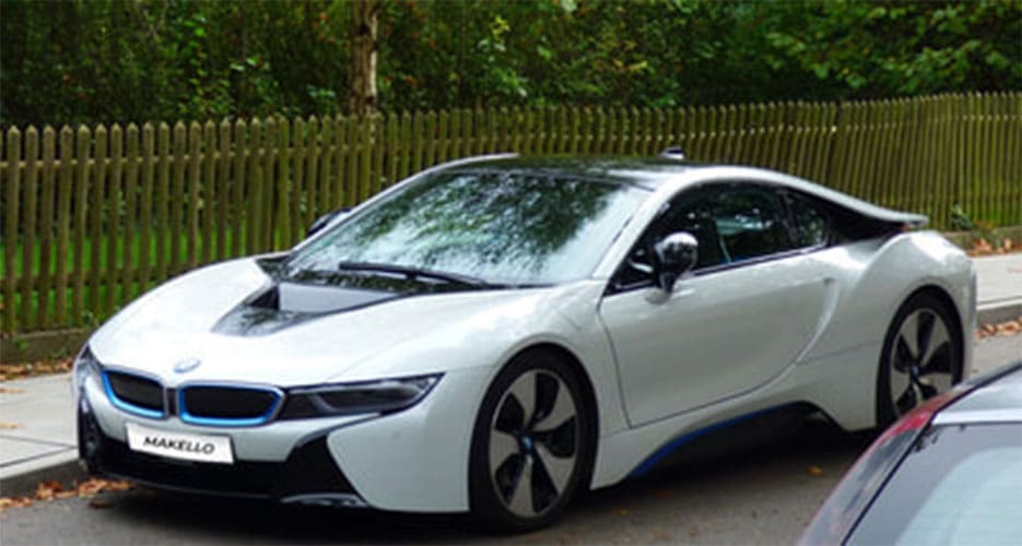 PHEV 2019 BMW i8 Coupe AWD: 12kWh battery @ 2.0mi/kWh = 17mi EV range; 11.1gal. @ 27.3MPG = 303mi ICE Range; 320 mi Total Range, 369 Total hp. MSRP=$147,500